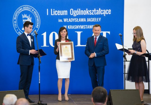 Część oficjalna uroczystości jubileuszowych